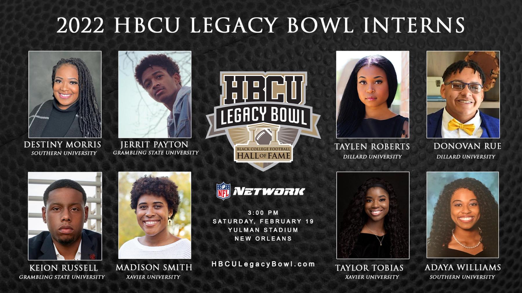 2022 HBCU Legacy Bowl Interns